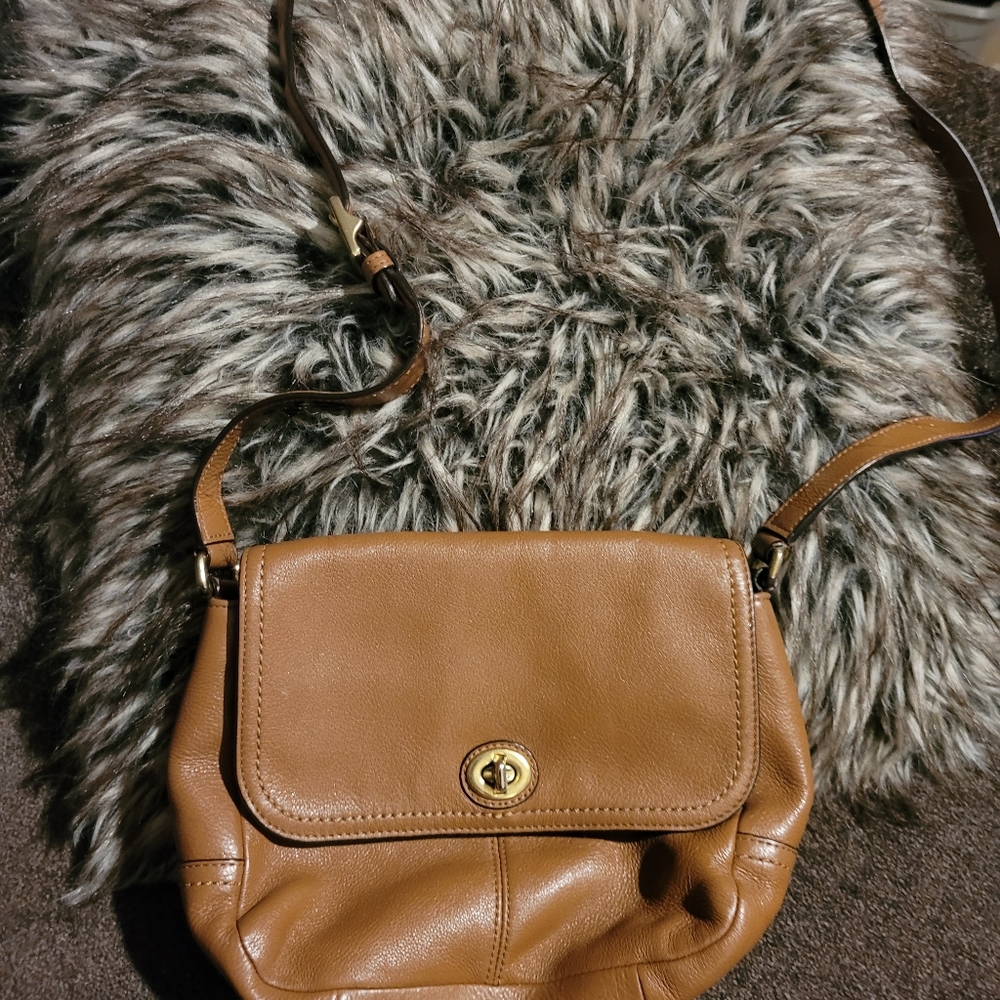 Coach cross body purse